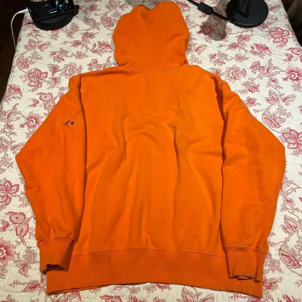 Nike Men's Orange Hoodie